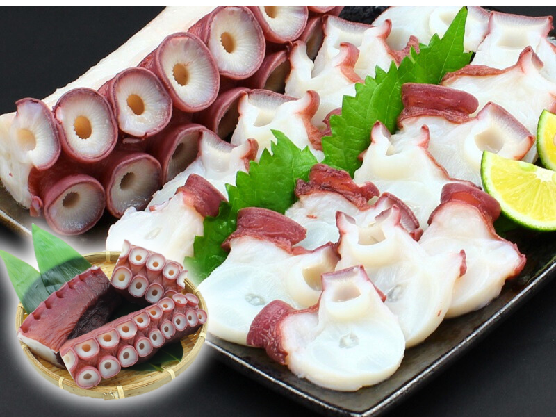 北海道根室産特大タコ足1kg（カット済み）｜一印おさかな市場の通販